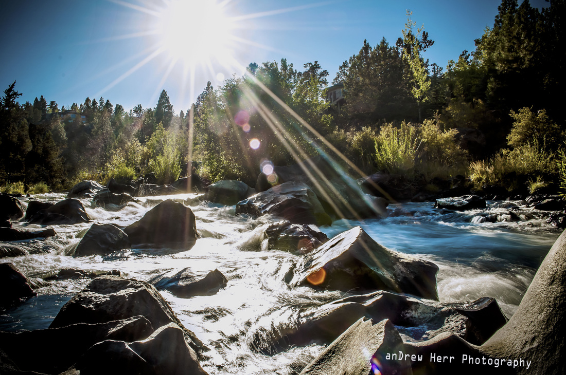 Deschutes River long exposure near Archy Briggs rd. , photo by Andrew Herr