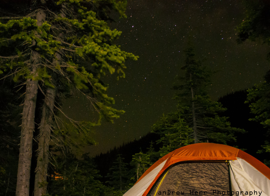 Camping at Devils Lake , photo by Andrew Herr