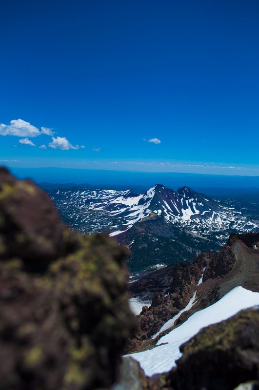 Broken Top from South Sister and central oregon, photo by Andrew Herr