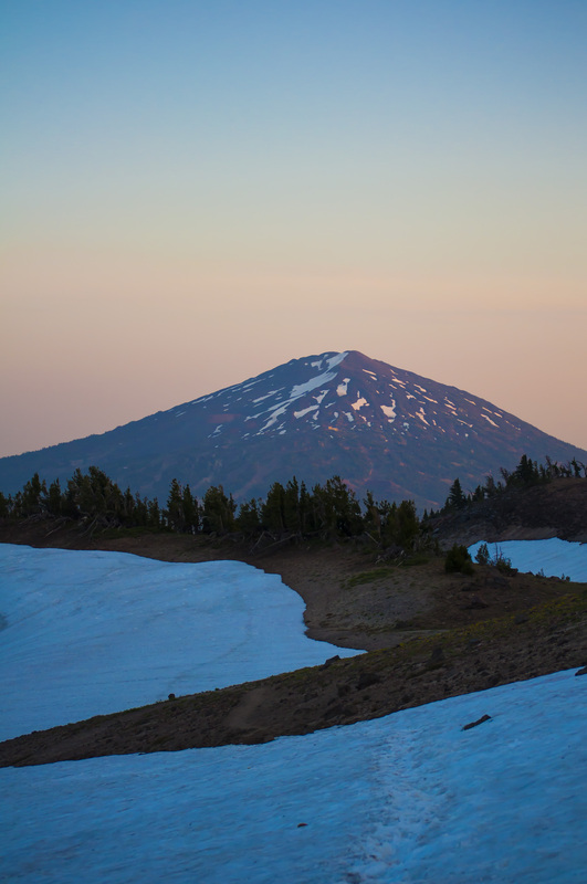 Mt. Bachelor from Broken Top, photo by Andrew Herr